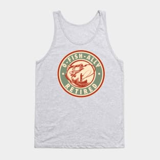 Fisherman Retirement Fishing O-Fish-Ally Retired 2024 Gift Shirt Tank Top